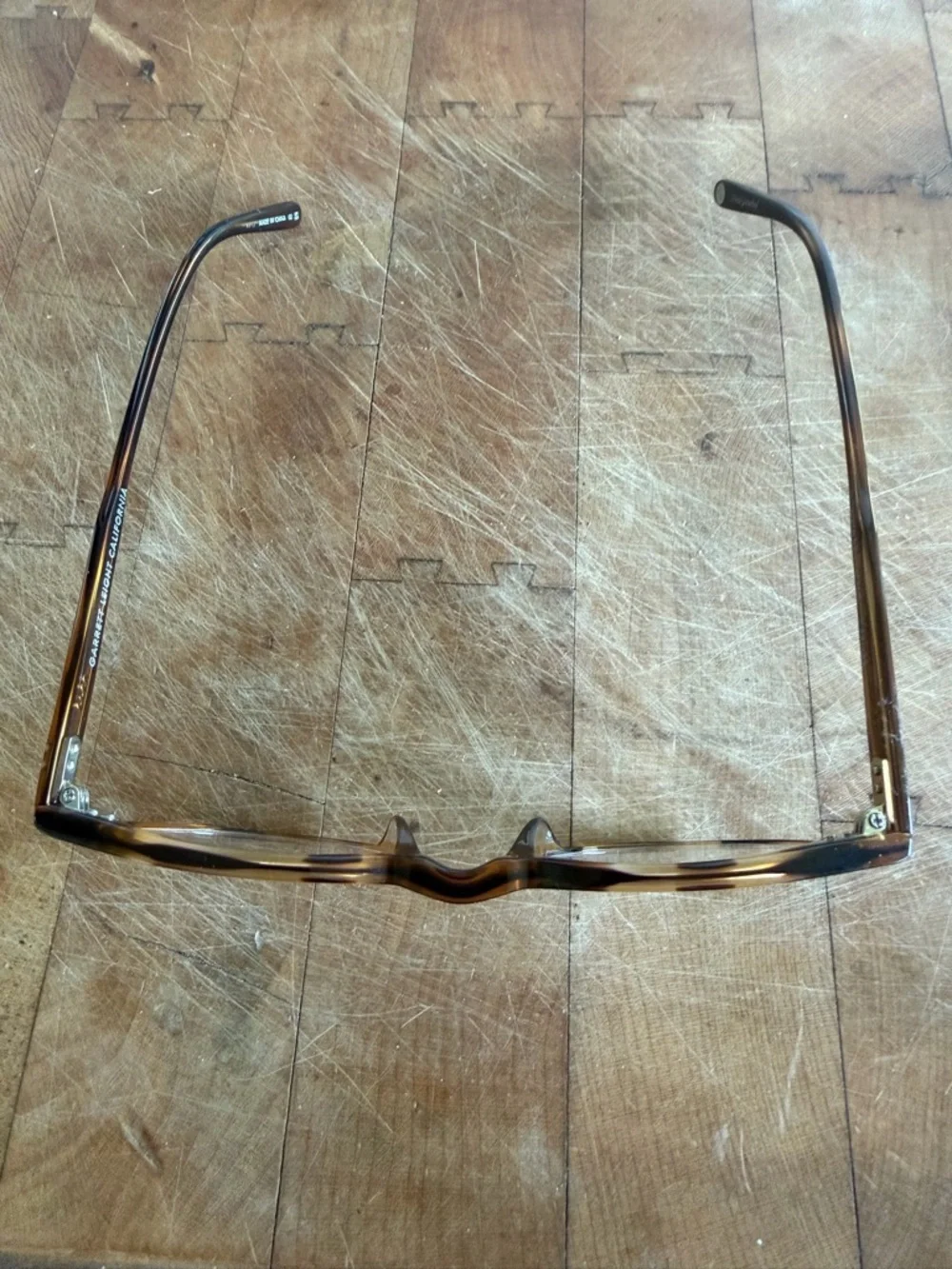 GARRETT LEIGHT Winward Tortoise Shell Glasses Frames NWOT